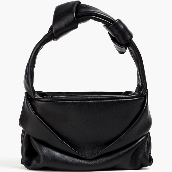 STAUD Kiss gathered leather shoulder bag - Picture 2 of 8